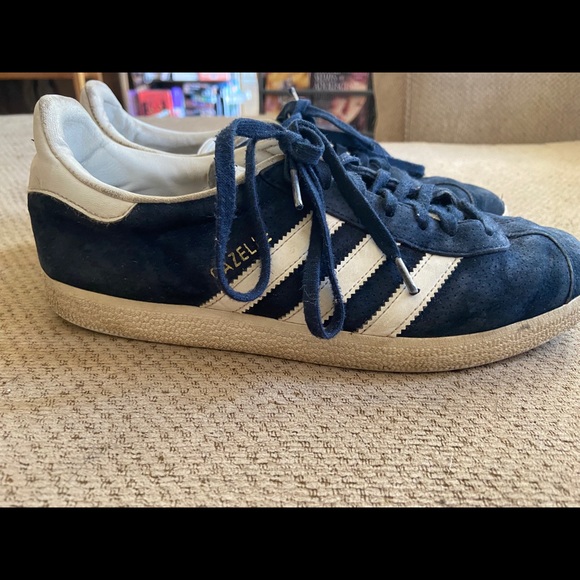 adidas gazelle size 9 navy